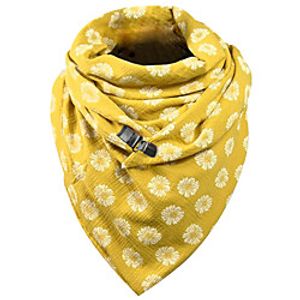 Women's Infinity Scarf Daily Wear Yellow Scarf Floral Lightinthebox