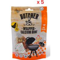 Vadigran Butcher Chicken Wrapped Calcium Bone 70G Mini (Pack of 5)