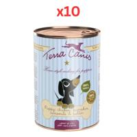 Terra Canis Puppy Chicken Dog Wet Food 400G (Pack of 10)
