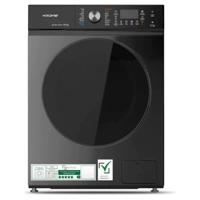 Krome Front Loading Washer Dryer Machine 10 Kg Washing, 7 Kg Drying, 1400 RPM, Black - KR-WD107STI