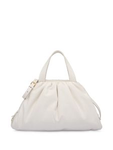 Miu Miu gathered tote bag - White