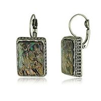 Women's Drop Earrings Dangle Earrings Lever Back Earrings Vintage Style Totem Series Shell Natural European Boho Shell Earrings Jewelry Turquoise For Street Daily Holiday Work Festival 1 Pair miniinthebox - thumbnail