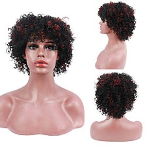 Kinky Curly Wig Full Machine Wigs With Bangs Afro Kinky Curly Hair Wigs For Women Free Cap Lightinthebox