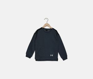 Boys Taped Pocket Training Long Sleeve Sweater  Wire Medium Heather