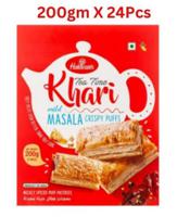 Haldirams Tea Time Khari Masala, 200Gm Pack Of 24 (UAE Delivery Only)