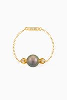 Lulu amongst Hearts Chain Ring in 18kt Yellow Gold Lulu amongst Hearts Chain Ring in 18kt Yellow Gold