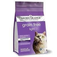 Arden Grange Grain Free Adult Light Fresh Chicken & Potato Dry Cat Food - 4Kg