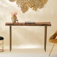 Wooden Console Table - 124x33x76 cms