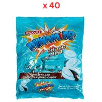 Jack N Jill Dynamite Choco Filled Mint Flavoured Candy, 200 Gm Pack Of 40 (UAE Delivery Only) - thumbnail