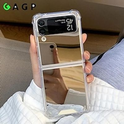 Make Up Mirror for Samsung Z Flip 5 Case Luxury Shockproof for Samsung Galaxy Z Flip 4 Z Flip3 Z Flip 2 Slim Hard Cover Lightinthebox Make Up Mirror for Samsung Z Flip 5 Case Luxury Shockproof for Samsung Galaxy Z Flip 4 Z Flip3 Z Flip 2 Slim Hard Cover Lightinthebox