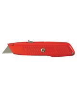 Stanley Safety Knife Red Colour - Retracting Blade - 155Mm