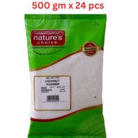 Natures Choice Coconut Powder 500g Pack Of 24 (UAE Delivery Only)