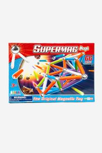 Maxi Neon Magnetic Building Set  Blue Combo