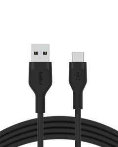 Belkin Cable Silicone USB-C to USB-A 3 Meter Black