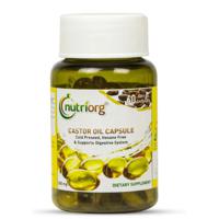 Nutriorg Castor Oil Soft Gel 60 Capsule