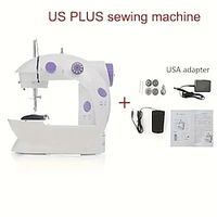 Sewing Machine Electric Automatic Heavy Cloth Sewing Machine Manual Pocket Micro Portable Automatic Multi-function Modification Clothes Lightinthebox