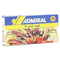 Admiral Anchovy Fillets in Sunflower Oil 50gm (8410333000011)