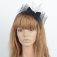 Sweet Style Retro Tulle / Net Headpiece with Bowknot 1 Piece Special Occasion / Party / Evening Headpiece miniinthebox - thumbnail