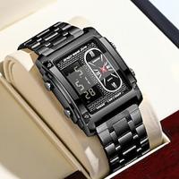 Men Digital Watch Fashion Business Wristwatch Luminous Calendar Waterproof Decoration Steel Leather Watch Lightinthebox