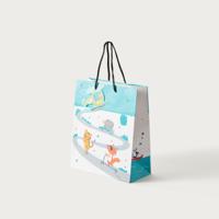 Eurowrap Animal Print Large Paper Gift Bag with Handles