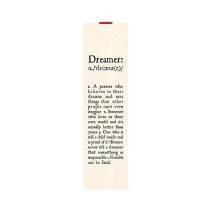 Legami Dreamer Definition Bookmark