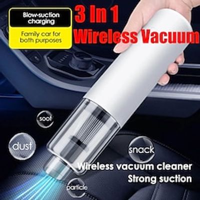 Wireless Blow And Suction Dual-purpose Car Vacuum Cleaner Super All-in-one Machine Handheld Portable Mini Large Suction Kitchen Floor Vacuum Cleaner Lightinthebox