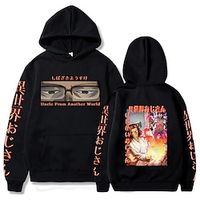 Inspired by Uncle From Another World Uncle Ojisan Hoodie Cartoon Manga Anime Front Pocket Graphic Hoodie For Men's Women's Unisex Adults' Hot Stamping 100% Polyester Lightinthebox - thumbnail