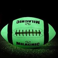super bowl Luminescent Fluorescent Night Glow Rugby American Standard Game Training Ball Source Lightinthebox - thumbnail