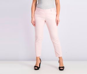 Womens Stripe Pants  White/Pink