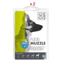 M-Pets Flexi Muzzle XL Pack Of 2