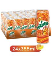 Mirinda Orange Soft Drink Can 330ml Pack of 24