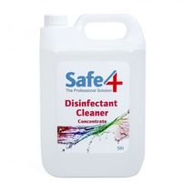 Safe4 Concentrated Disinfectant Cleaner 5Lt - thumbnail