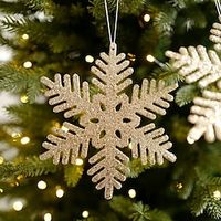 Christmas Decorations Plastic Snowflakes Exquisite Christmas Tree Decorations Pendants And Christmas Decorations miniinthebox - thumbnail