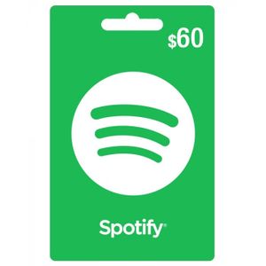 Spotify $60 (USA) - E - Mail Delivery