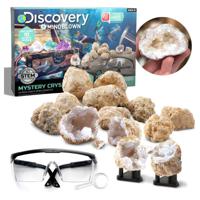 Discovery Mindblown Toy Mystery Crystals Geode Excavation Kit (14 Pieces - thumbnail