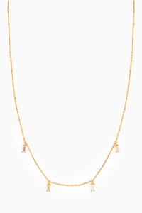 Elija Necklace in 18kt Gold Plating