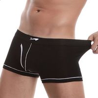 Comfortable Modal Breathable Front Opening Pouch Boxer Briefs for Men