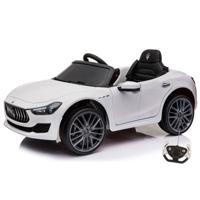 Megastar Ride On Licensed 12 v Maserati Sports car - White (UAE Delivery Only)