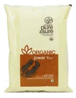 Pure & Sure Organic Jowar Atta - 1Kg