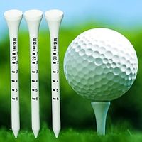 100pcs/set Wooden Golf Tees - Premium Quality Tees with Printed Ball Markers, Tee Holder, and Tee Limitation Nails for Golfing Convenience Lightinthebox