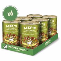 Lily's Kitchen Wholesome Veggie Feast Wet Dog Food Box 6x375G