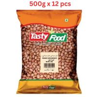 Tasty Food Peanut (Groundnut) 500Gm (Pack of 12)