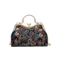 Women's Evening Bag Synthetic Party Chain Large Capacity Geometric Black Red Blue Lightinthebox - thumbnail