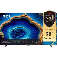 TCL 4K QD-Mini LED Google Televison 98 Inch, 2024 Model - 98C755