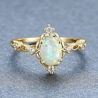 Ring Wedding Vintage Style Gold Alloy Joy Elegant Vintage Fashion Lightinthebox - thumbnail