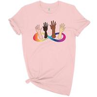 LGBT LGBTQ T-shirt Pride Shirts Rainbow Rainbow Infinity Lesbian Gay T-shirt For Unisex Adults' Hot Stamping Pride Parade Pride Month Lightinthebox