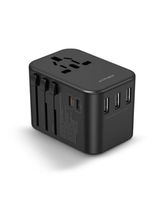 Hyphen Universal Travel Adaptor 35W Black Hyphen Universal Travel Adaptor 35W Black