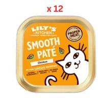 Lily's Kitchen Chicken Pate Wet Cat Food Box 12X85G
