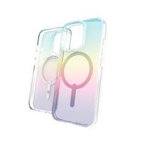 ZAGG Milan Snap Case For iPhone 16 Pro MagSafe Wireless Charging Compatible Case with Expressive Style Iridescent (ZAG Case MLN iP16 Pr IR)