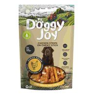 Doggy Joy Chicken Strips On Chewy Stick Dog Treats 90g (Pack of 3)